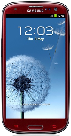 Смартфон Samsung Galaxy S3 GT-I9300 16Gb Red - Лабытнанги